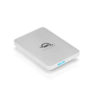Imagen de OWC Envoy Pro Elektron 1.0 TB SSD NVMe M.2, USB 3.2 (10 GB/s) portátil Alimentado por Bus, hasta 1011 MB/s, Compatible con 2.0/3.0, IP67, tamaño de Bolsillo