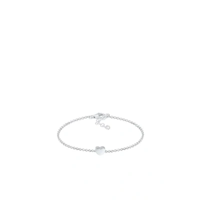 Imagen de Elli Heart Classic Pulsera, Mujer, Talla: 16, Silber