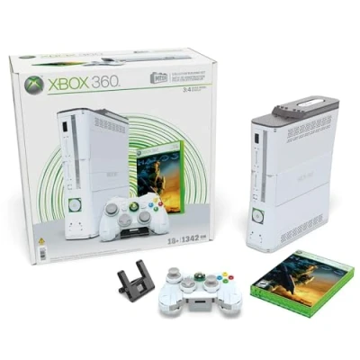 Imagen de MEGA Xbox 360 Consola de bloques construcción con réplica videojuego HALO 3, 1309 piezas, juguete +18 años (Mattel HWW15)