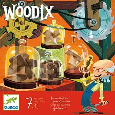 Imagen de DJECO Juegos de acción y reflejosJuegos educativosDJECOJuego Woodix, Multicolor (15)