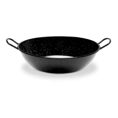Imagen de Vaello Sarten Honda Esmaltada Asas Inducción/Vitro, 36 cm, Multicolor