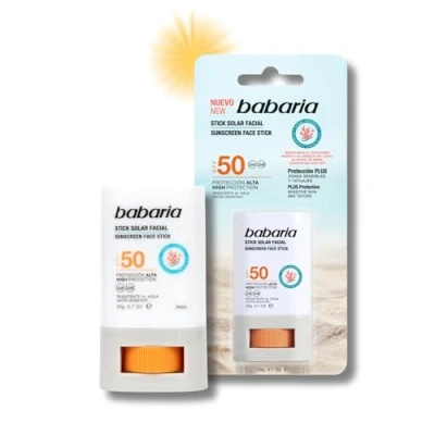 Imagen de Babaria Stick Facial hidratante y solar SPF50 20 g