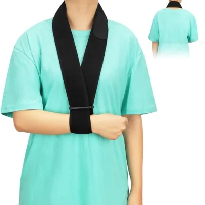 Imagen de YF Cabestrillo Universal para Brazo, Correa de Soporte Ajustable Hombro Ligero Cuello Ergonómico Manguito Rotador