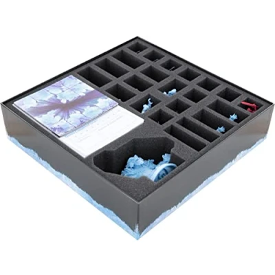 Imagen de Feldherr Espuma Set + Tarjetero Compatible con HeroQuest (2021): El Horror Congelado Caja del Juego de Mesa