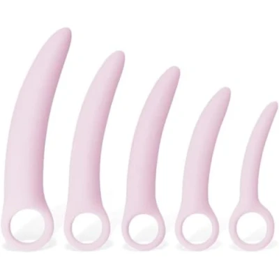 Imagen de Set de 5 Dilatadores Vaginales Progresivos Silicona Hipoalergénica aa214