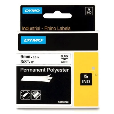 Imagen de DYMO ID1 9 Cinta de Polyester, Color Blanco