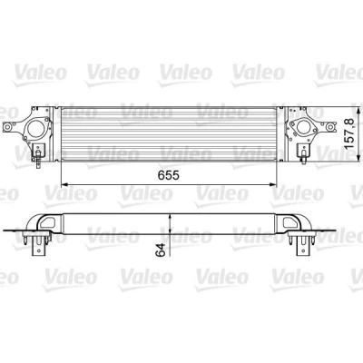 Imagen de VALEO 818358 Intercooler sin válvula EGR RENAULT: Koleos I