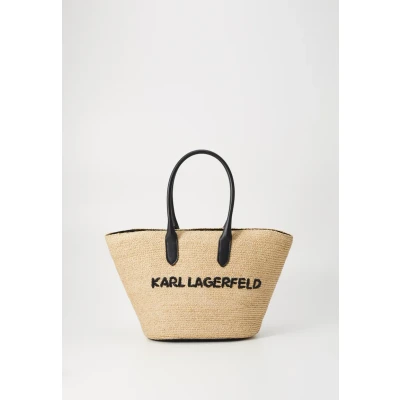 Imagen de KARL Lagerfeld Essential Large Beach BAG Bolso shopping, Mujer, Talla: One Size, Natural