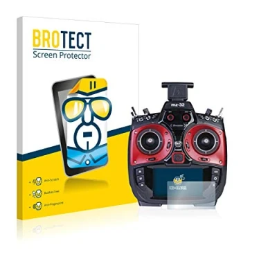 Imagen de BROTECT Protector Pantalla para Graupner MZ 32 (3.Gen) Transparente (2 Unidades) Anti Huellas