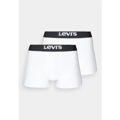 Imagen de Levi&#039;s MEN Solid Basic Trunk 2 PACK Culotte, Hombre, Talla: Small, White/black