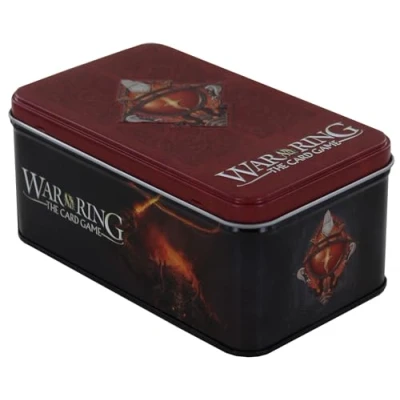 Imagen de Ares Games War of The Ring Shadow Caja de cartas y fundas (versión Balrog)