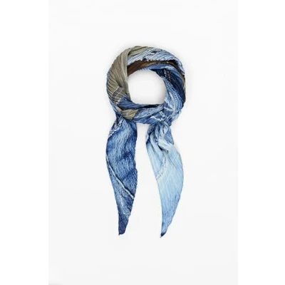 Imagen de Desigual Bufanda, Mujer, Talla: One Size, Blue