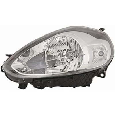 Imagen de PRASCO FT3444903 Faros derecha H4 cromo con servomotor para reg. alcance luces