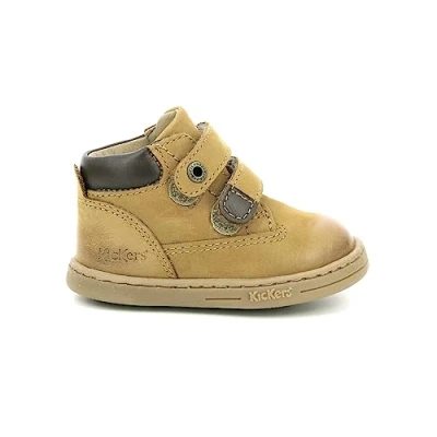 Imagen de Kickers Tackland, Botas Unisex niños, Rosa (Rose Clair Perm 131), 18 EU