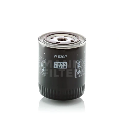 Imagen de MANN FILTER W 930/7 Filtro de aceite 3/4 16 UNF enroscable