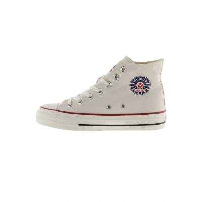 Imagen de Victoria Shoes LONA Zapatillas altas, Mujer, Talla: 41, Blanco Zapatos