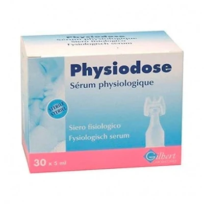 Imagen de PHYSIODOSE, Negro, Suero fisiológico 18 monodosis 5 ml