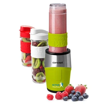 Imagen de Concept Electrodomésticos SM3387 Smoothie batidora, 500 W, 0.57 litros, Acero Inoxidable, Verde