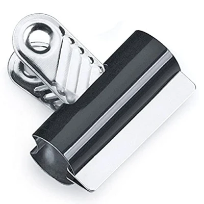 Imagen de Rapesco RCB070B1 Pinzas/Clips de 70 mm, Capacidad hasta 130 Hojas, Negro, Paquete 10