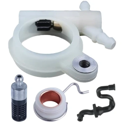 Imagen de 1143 640 3201 Kit de engranaje helicoidal filtro manguera bomba aceite para motosierra Stihl MS251 MS231 MS231C MS251C