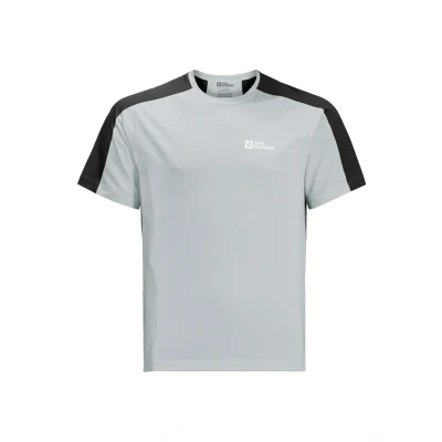 Imagen de Jack Wolfskin Narrows Camiseta deportiva, Hombre, Talla: Small, Cool grey