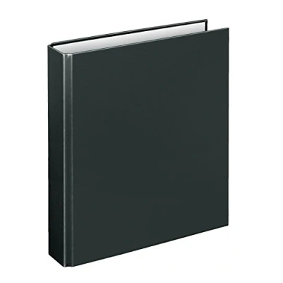 Imagen de Veloflex Basic Carpeta de cartón (Polipropileno (PP), Negro, A5, 250 hojas, 80 g/m², 2,5 cm)