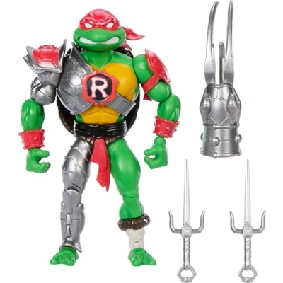 Imagen de Masters of the Universe Origins Turtles Grayskull Raphael articulada de la Guerra los reptiles, juguete del héroe Raph unión mundos las Tortugas Ninja y MOTU, JBM99