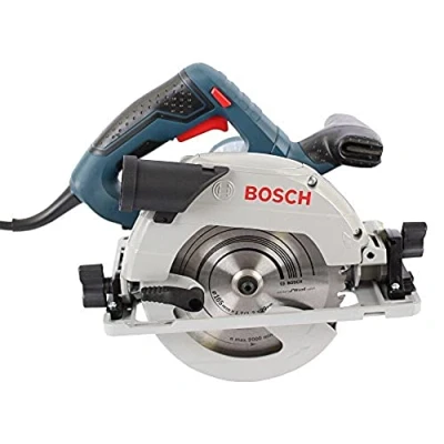 Imagen de Bosch Professional GKS 55+ GCE Sierra circular (1350 W, Ø disco 165 mm, vel. regulable, compatible carril guía, en caja)