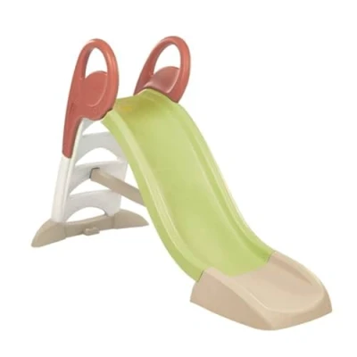 Imagen de Smoby Life Tobogán Infantil KS Superficie de Deslizamiento 150 cm Conexión para Cascada Agua Escalera Antideslizante Plástico Resistente UV A Partir 2 Años Verde (7600820510)
