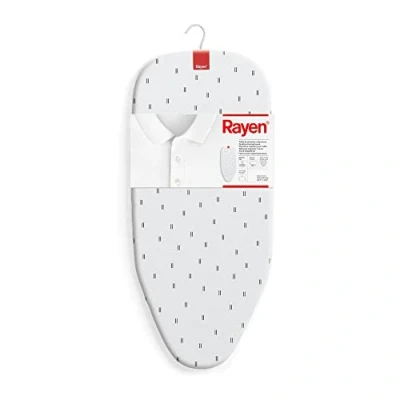 Imagen de Rayen Tabla de planchar Sobremesa Plegable Compacta Malla Metálica Válida para Colgar Estampada Dimensiones: 73.5 x 31.5 cm