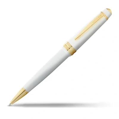 Imagen de Cross AT0742 10 Bolígrafo Bailey Light con Detalles en Oro, Blanco