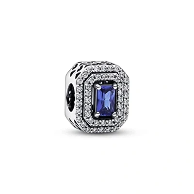 Imagen de Charm Pandora Timeless 792385C01 Rectángulo azul