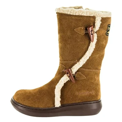 Imagen de Rocket Dog Slope Botas de piel oveja sintética para mujer, color Camel, talla EU 38 (UK 5)
