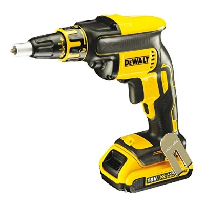 Imagen de DeWalt DCF620D2 QW Atornillador panel y eso sin escobillas XR de 18 V con batería Li Ion 2, 0 Ah maletín TSTAK