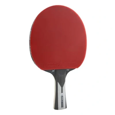 Imagen de JOOLA 54206 Carbon X Pro Raqueta de ping pong (7 estrellas, grosor esponja 2 mm), color negro y gris