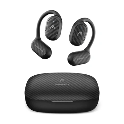 Imagen de Auriculares Inalámbricos Head Open Ear, 6+24 H, Control Táctil, Llamadas, Asistentes De Voz, Ipx4, Negro