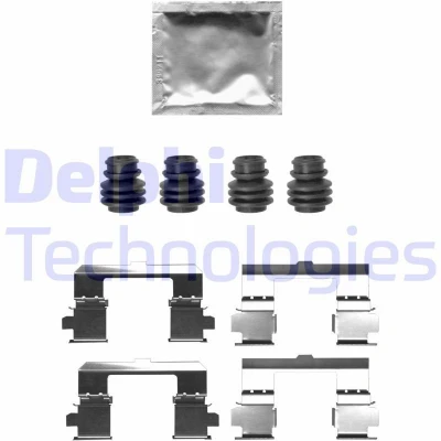 Imagen de DELPHI LX0697 Kit de accesorios, pastillas frenos MAZDA: CX 5 II, I