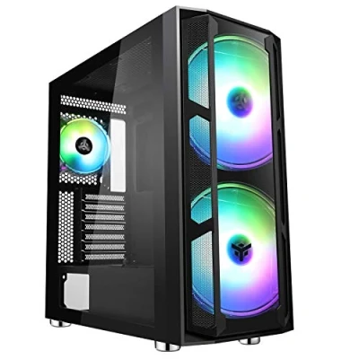 Imagen de Caja Grand Tour E ATX Majes 20 EVO RGB con Panel acristalado, Negro