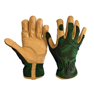 Imagen de Spear &amp; Jackson HPSGLOVESKEW KEw Gardens Collection Guantes estampados de alto rendimiento (pequeños)