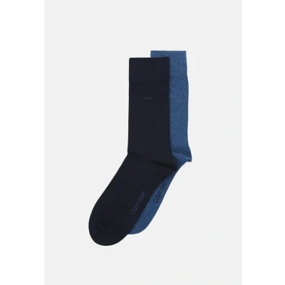Imagen de Calvin Klein Underwear Unisex 2 PACK Calcetines, Hombre, Talla: 39 42, Blue