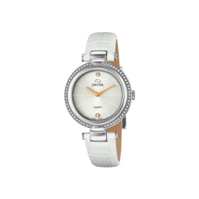 Imagen de JAGUAR Reloj Modelo J832/1 de la colección Cosmopolitan, Caja 34,5 mm Correa Piel Blanco para señora
