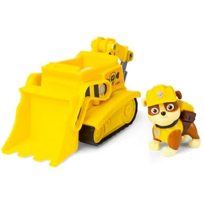 Imagen de Patrulla Canina Excavadora + Figura Rubble Juguete para Niños con 1 6069057 Juguetes 3 Años