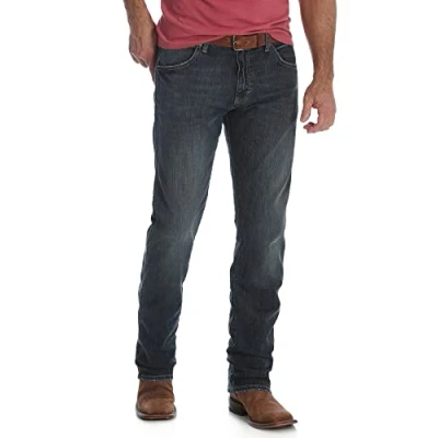 Imagen de Wrangler Vaqueros de pierna recta para hombre, estilo retro, corte entallado, jerome, 29W x 30L