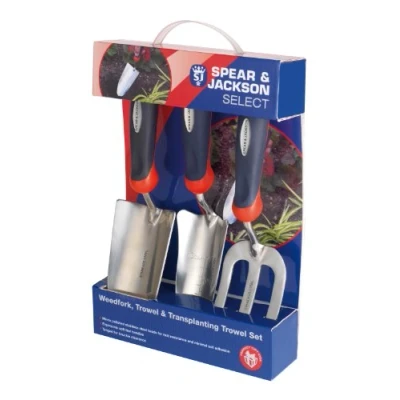 Imagen de Spear &amp; Jackson SELECT3PS Juego de 3 Piezas Herramientas Acero Inoxidable Select