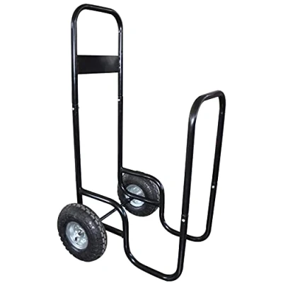 Imagen de GREENSTAR Carro para Troncos con Lona de protección Capacidad máxima 150 kg Diseño ergonómico Ruedas hinchables 60 x 52 108 cm