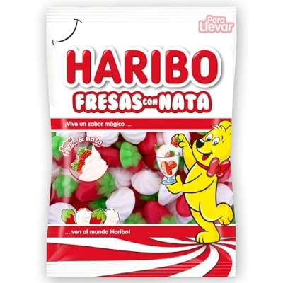 Imagen de HARIBO Fresas Con Nata 100 gr