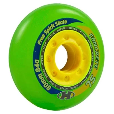 Imagen de HYPER Des Rueda P. Urban Concrete patín, Adultos Unisex, Verde, 80/84