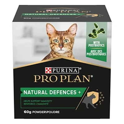 Imagen de PURINA PRO PLAN OTC Suplemento Gato Natural Defences+ 4x60gr