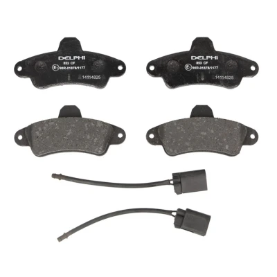 Imagen de DELPHI LP853 Juego de pastillas freno con contacto avisador desgaste sin chapa antichirridos accesorios FORD: MONDEO 2, 1