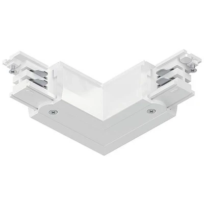 Imagen de Paulmann 91372 Sistema de rieles ProRail3 Conector en L Exterior 101 x mm máx. 3.680W Carril Techo (Metal, plástico, 3680 W), Color Blanco